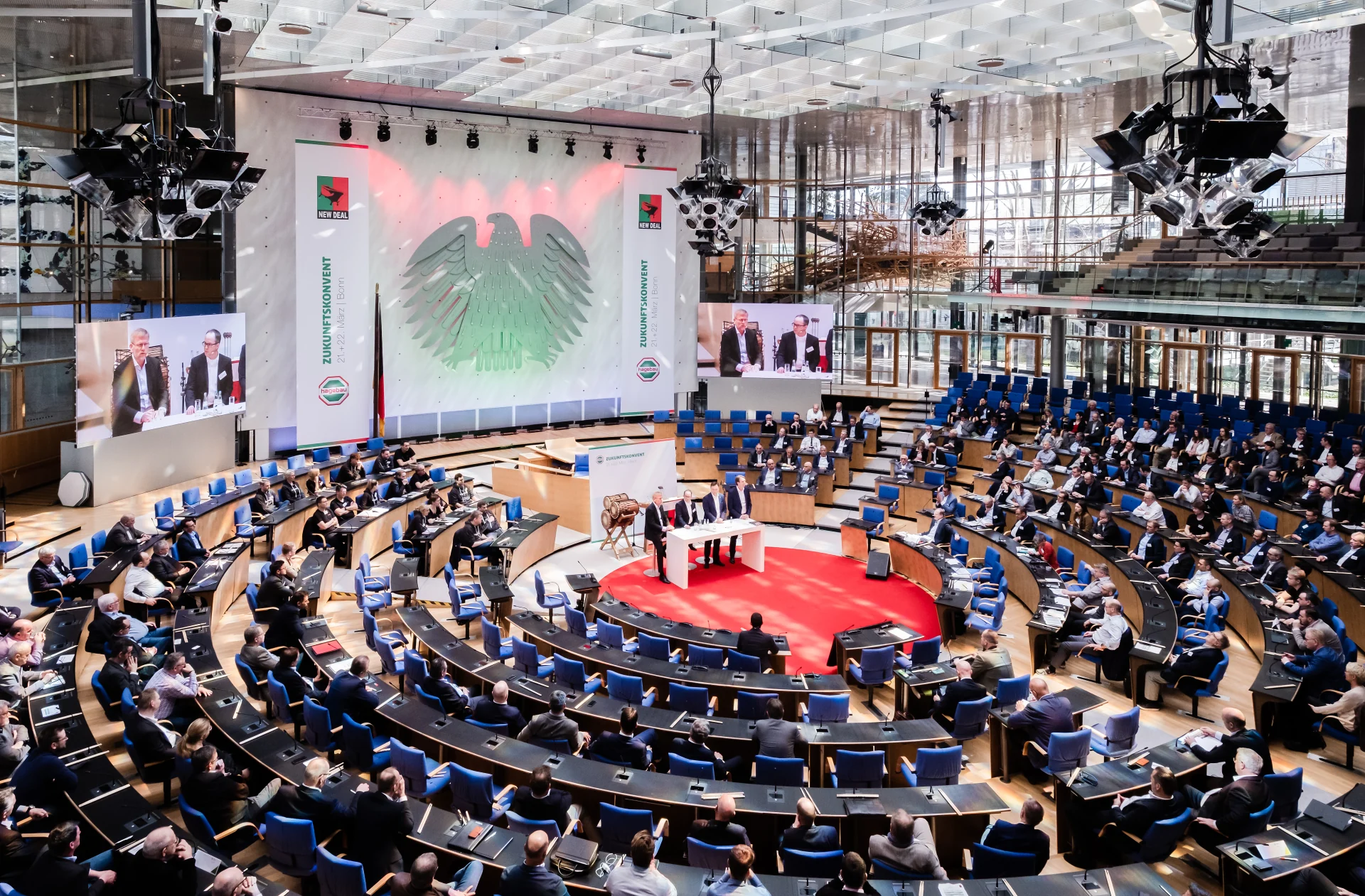 hagebau future convention with 400 shareholders in the plenary hall