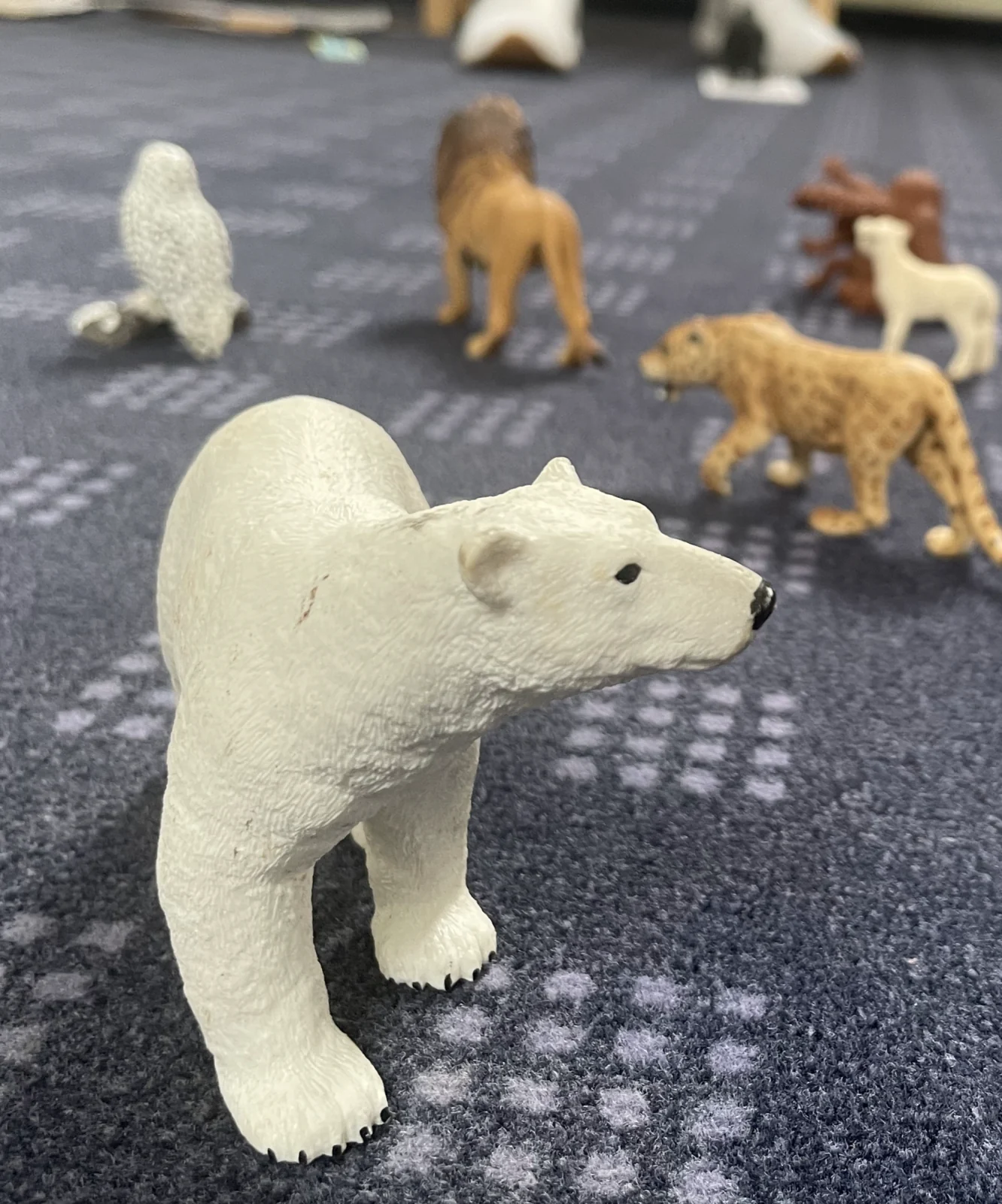 Animal figures standing in for the different roles within a team